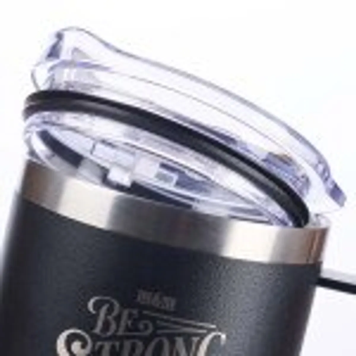 Be Strong in the LORD Camp-style Stainless Steel Mug - Ephesians 6:10