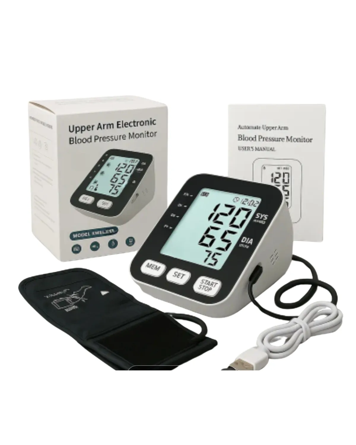 Speaking Automatic Digital Blood Pressure Monitor