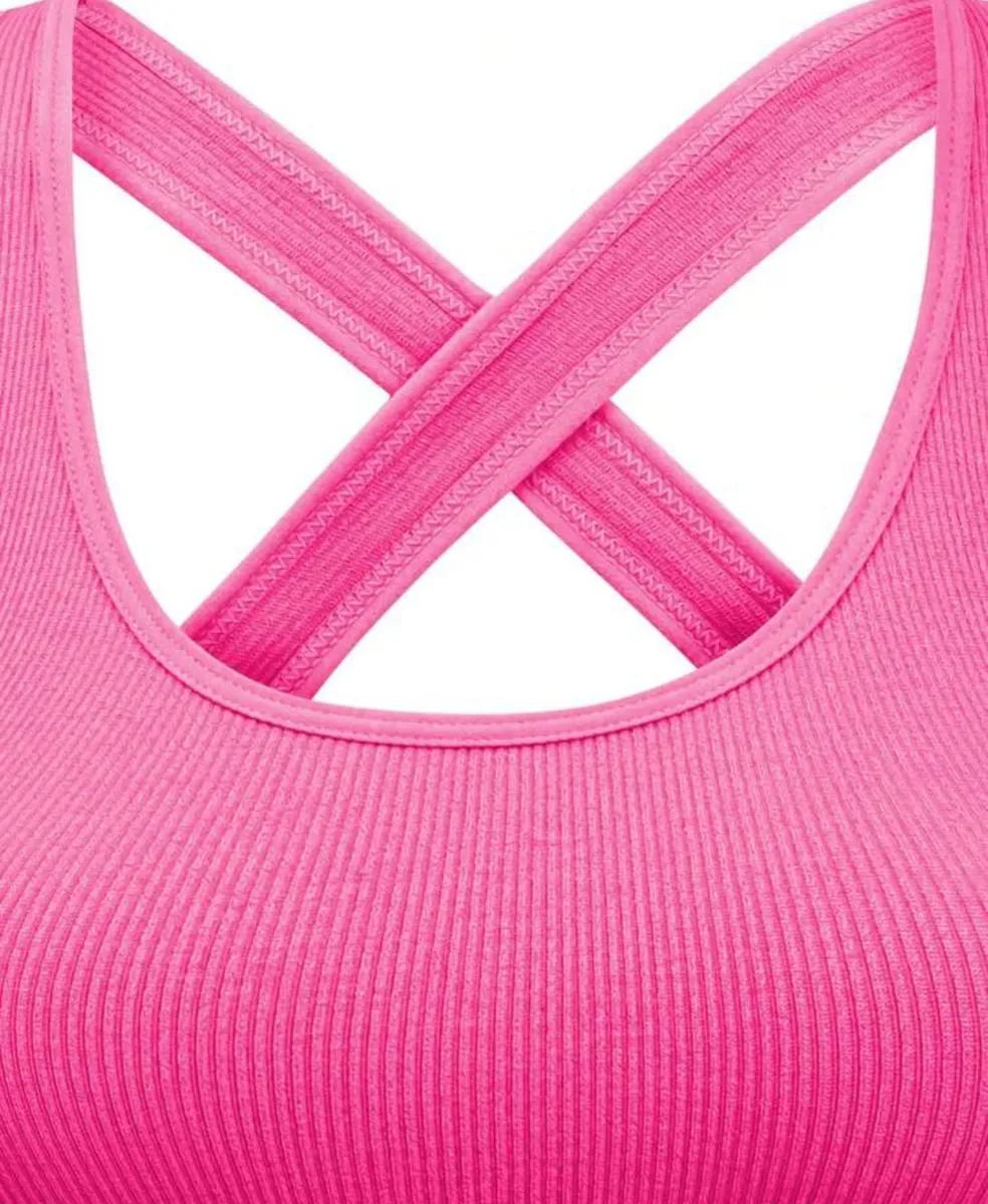 Sport Studio 6pcs/Set Seamless Criss Cross Back Sports Bras - Size Medium.