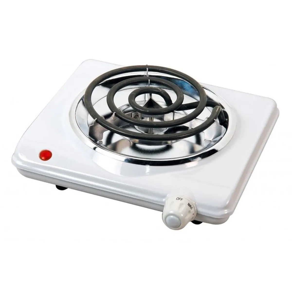 Electric Burner For Cooking, White