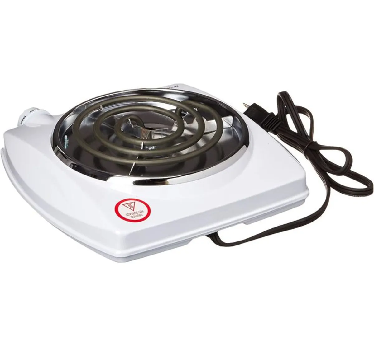 Electric Burner For Cooking, White