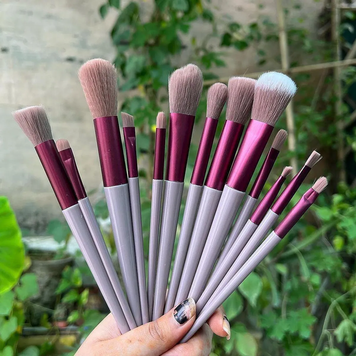 Fix - Soft Makeup Brushes with Velvet Pouch Set of 3 – eDesire