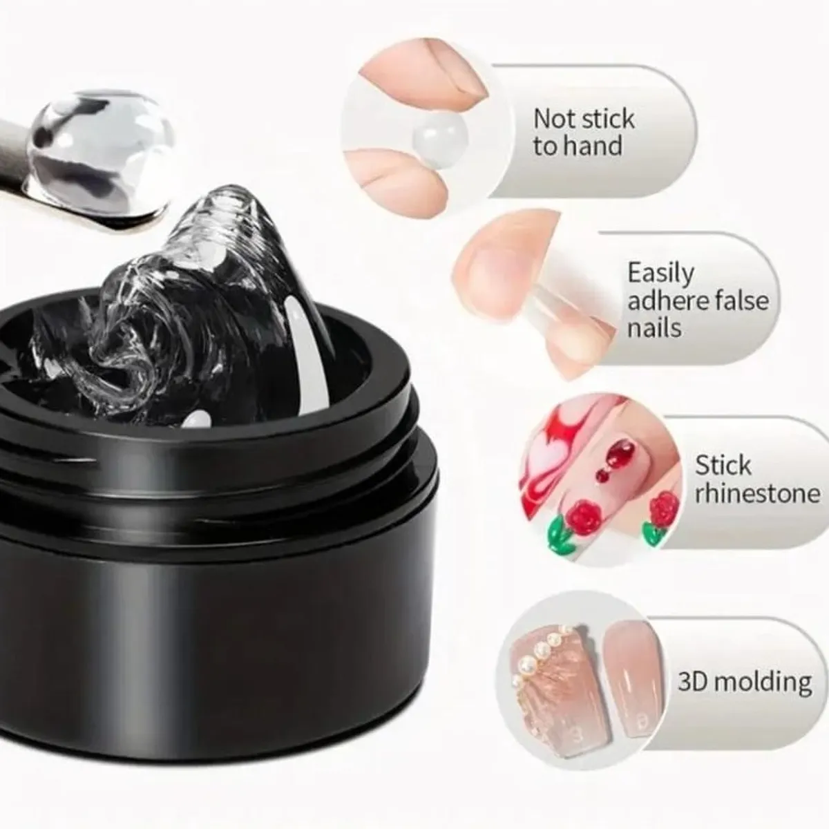 Solid Gel For Freehand Nail Art