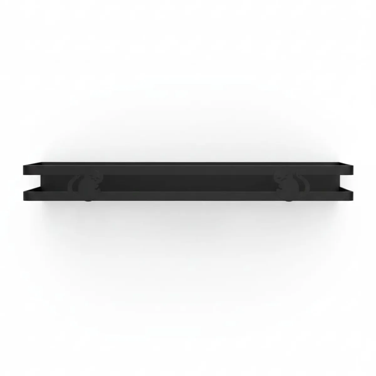 1pc Wall Mounted Bathroom Storage Rack - Size: 15.75x4.5inch