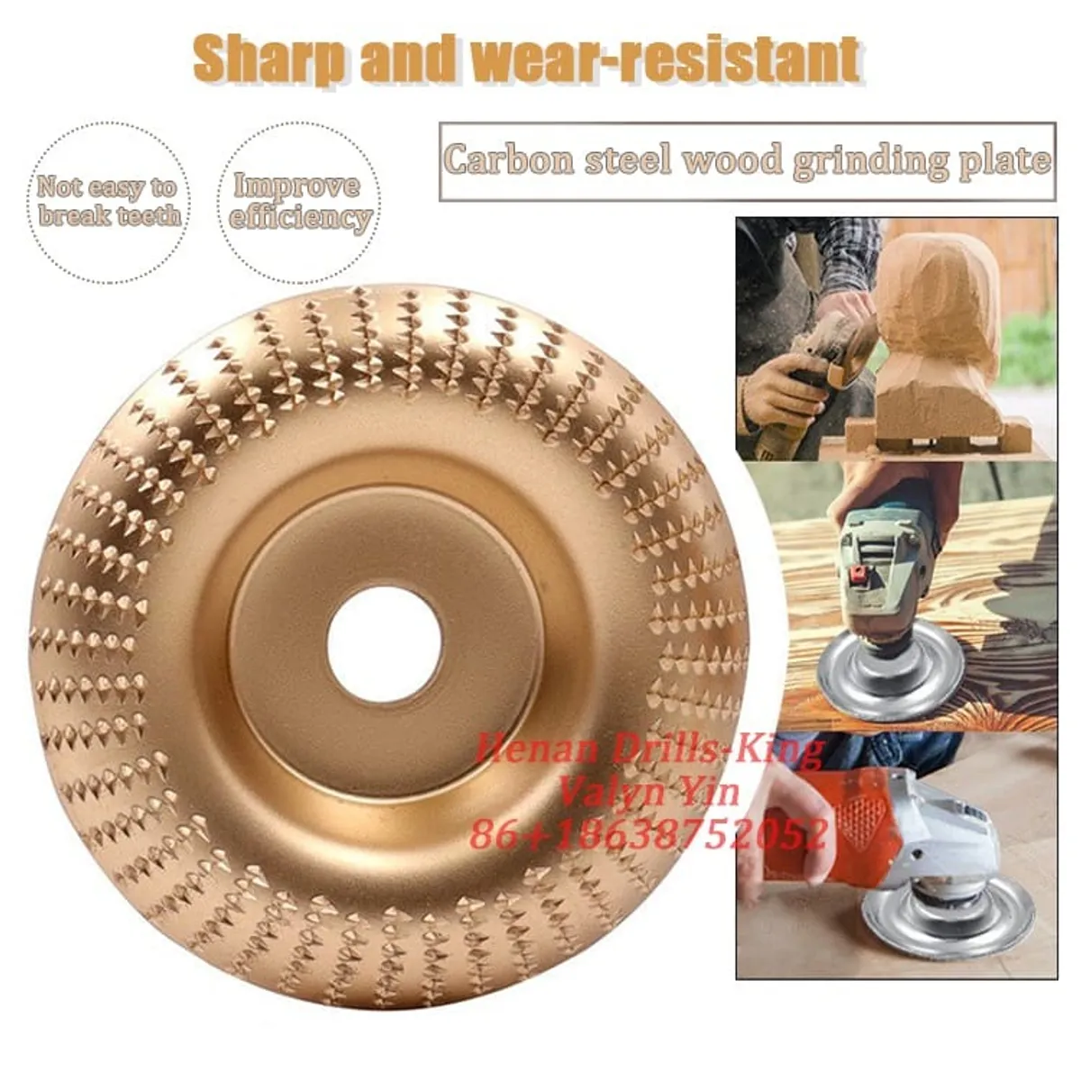 Wood Carving Sanding Steel Arc