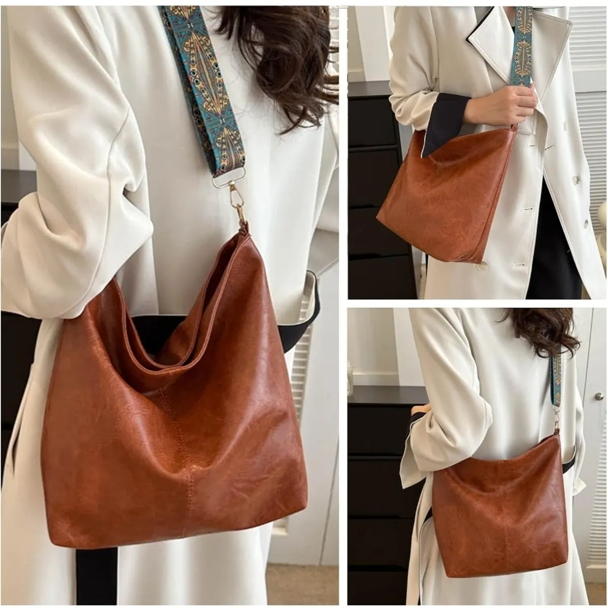 Women's Brown Tote Bag