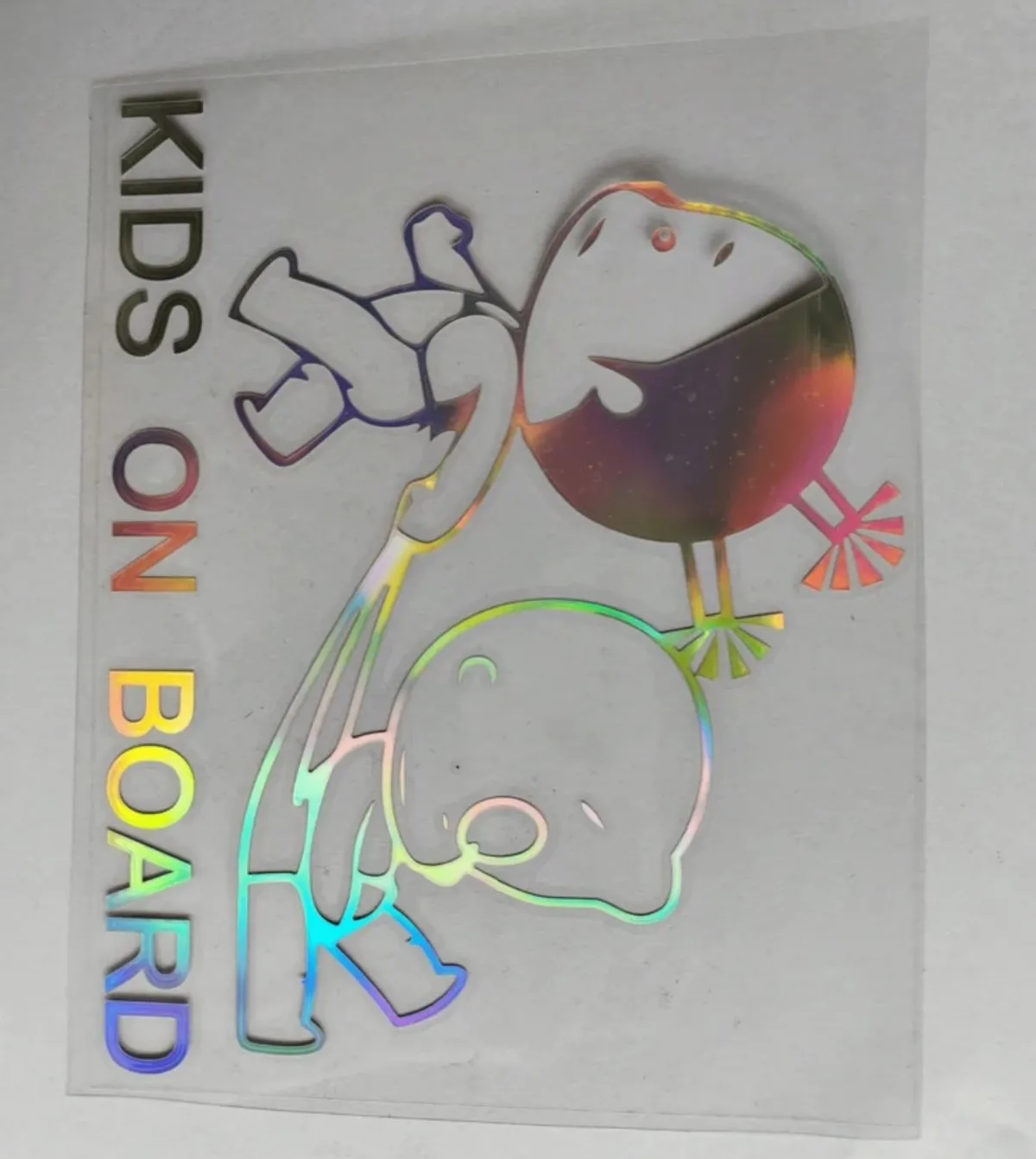 1Pc Kids On Board Cartoon Car Sticker