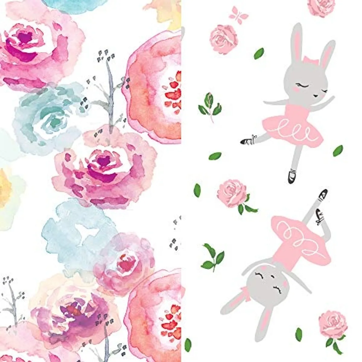 The Honest Company Clean Conscious Disposable Diapers Newborn-Size 2 in Rose Blossom/Tutu Cute Size Nb/72 Count