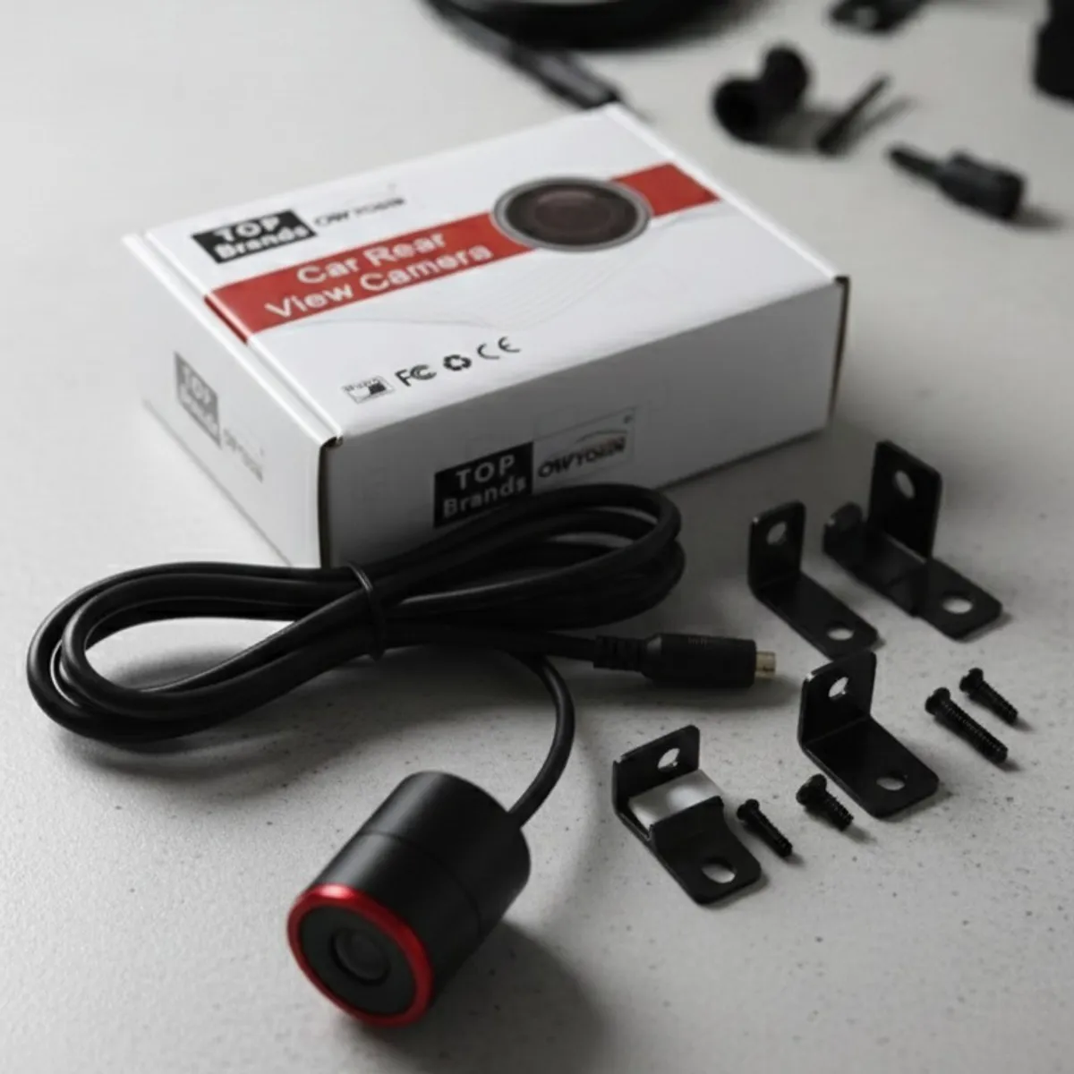 Owtosin HD Car Rear View Camera - Universal Waterproof Night Vision