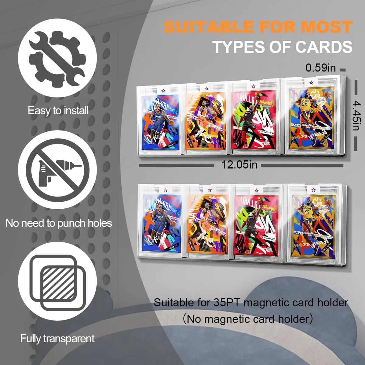 Display Case for Card Collections