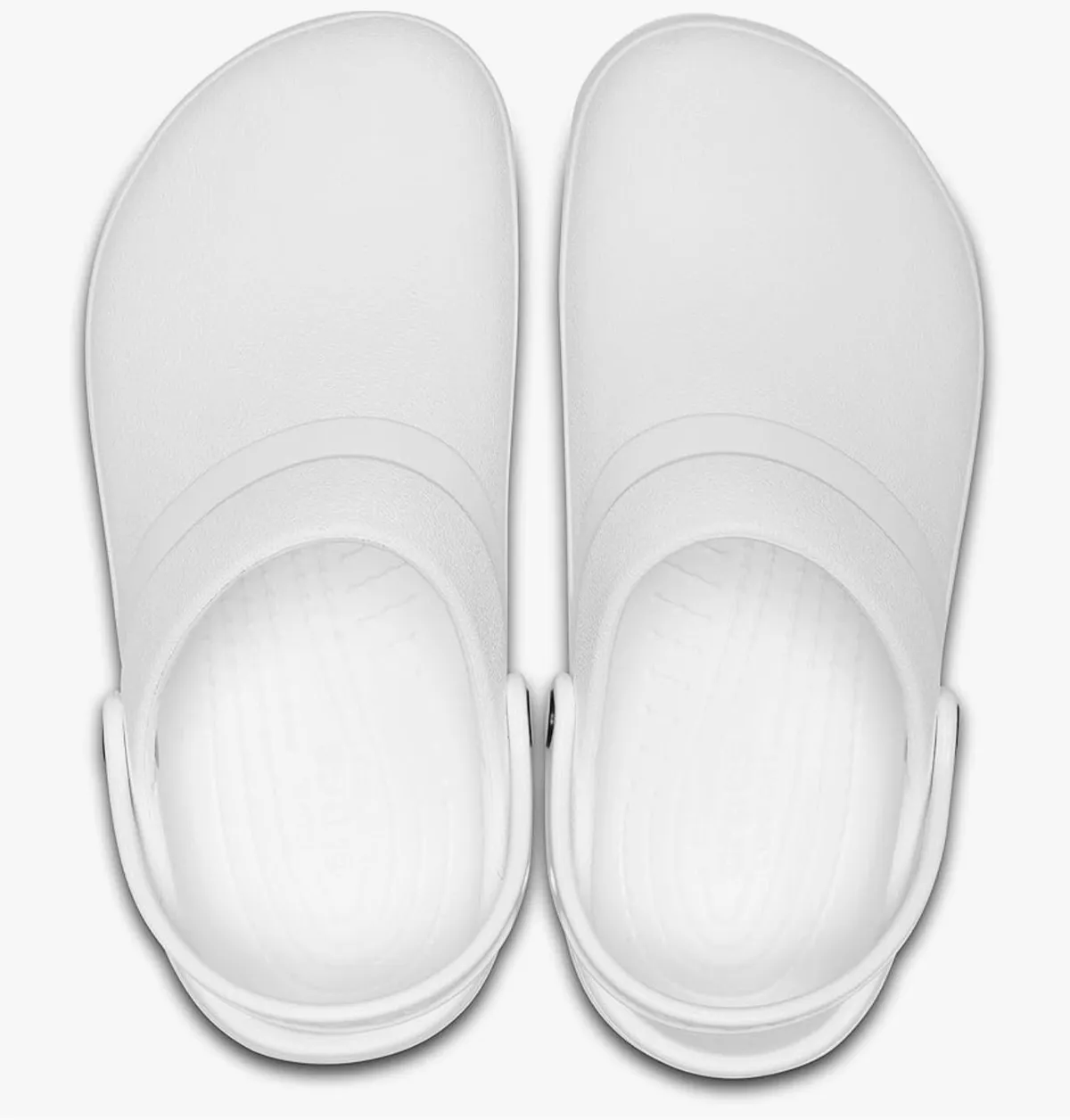 Crocs White Unisex-Adult Specialist II Clogs, Slip Resistant Work Shoes M10 W12