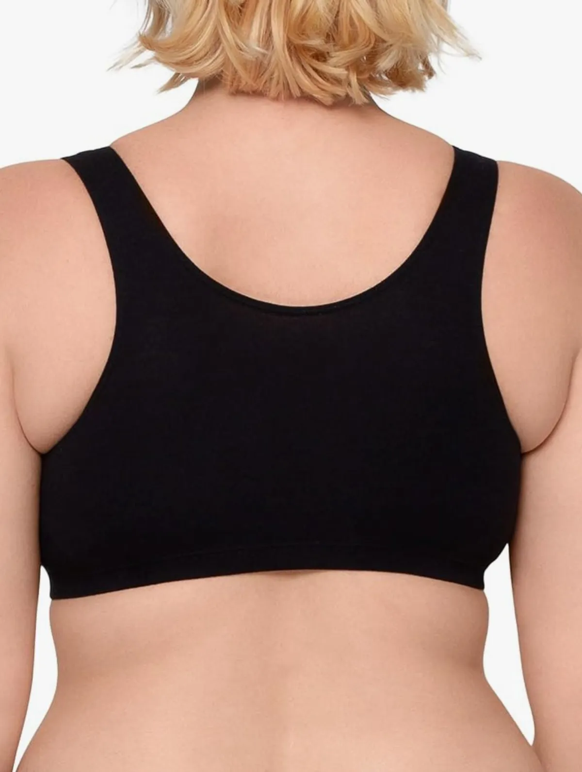 2 pcs Sports Bra 4XL (Black& Grey)