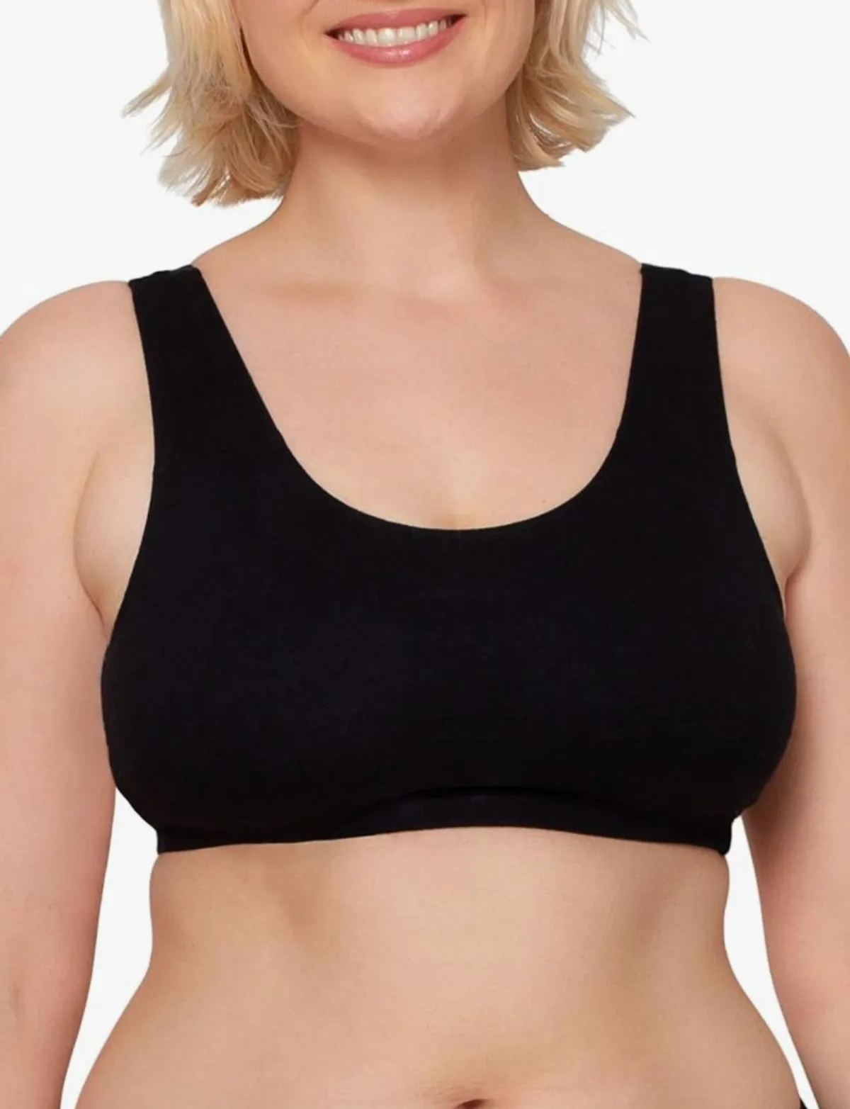2 pcs Sports Bra 4XL (Black& Grey)
