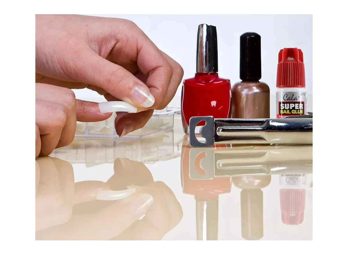 Super Nail Glue Professional Quick Dry Nail Glue Adhesive for False Nails, Tips & Art Accessories (Pack of 8)