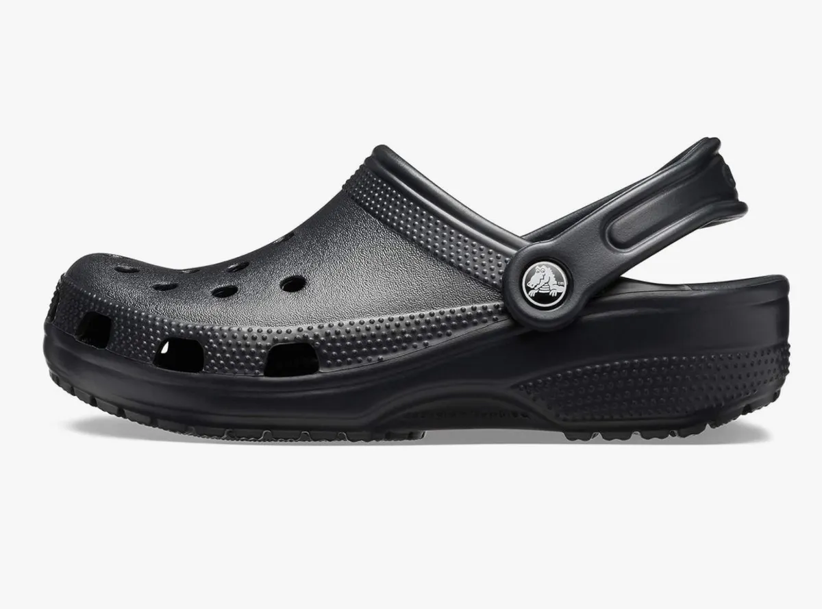 Black Crocs Unisex-Adult Classic Clogs M10 W12
