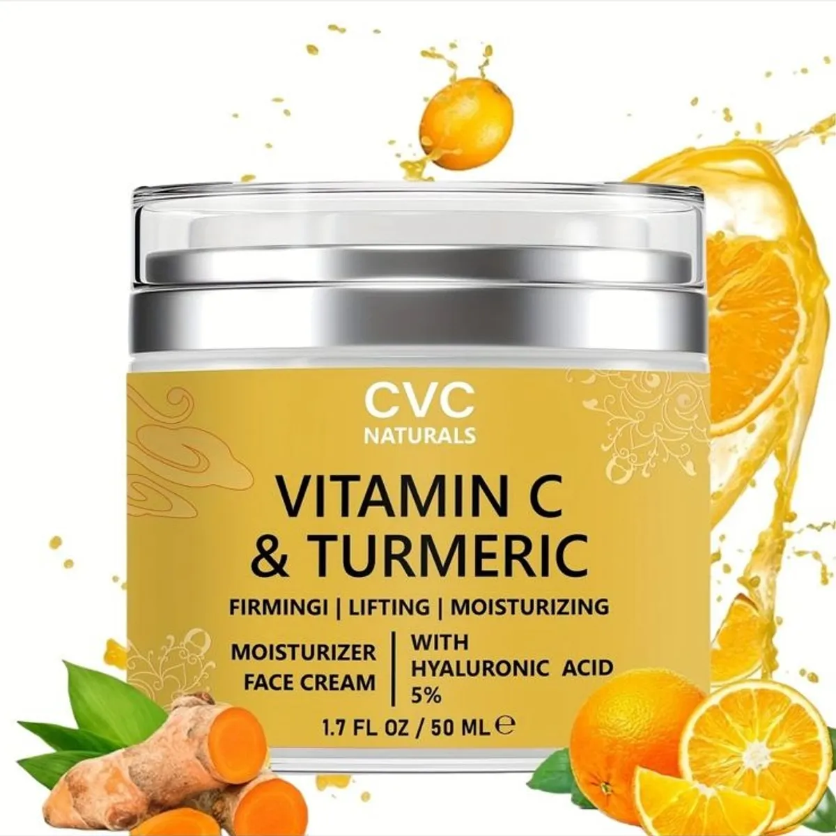 All Natural Turmeric Face Cream For Face & Body Skin Brightening