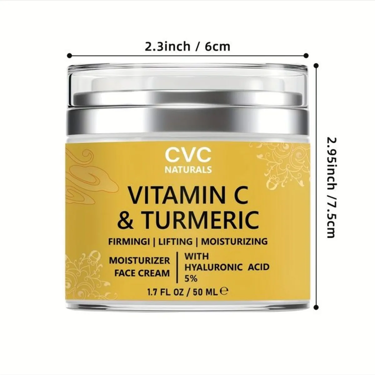 All Natural Turmeric Face Cream For Face & Body Skin Brightening