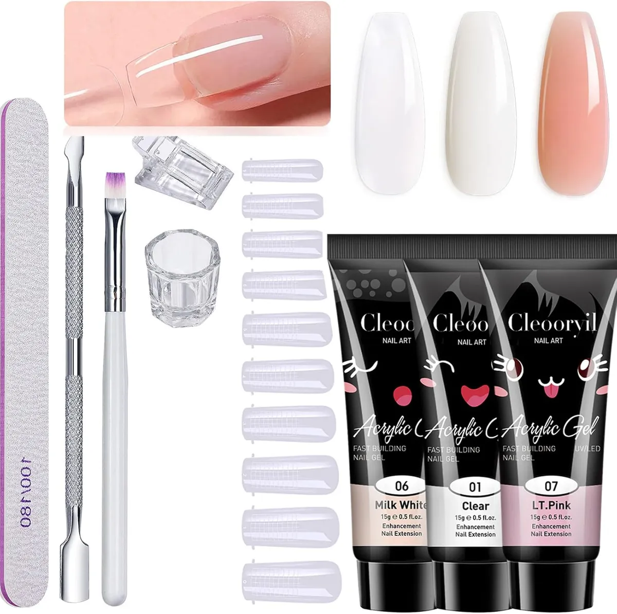 Cleooryil acrylic gel