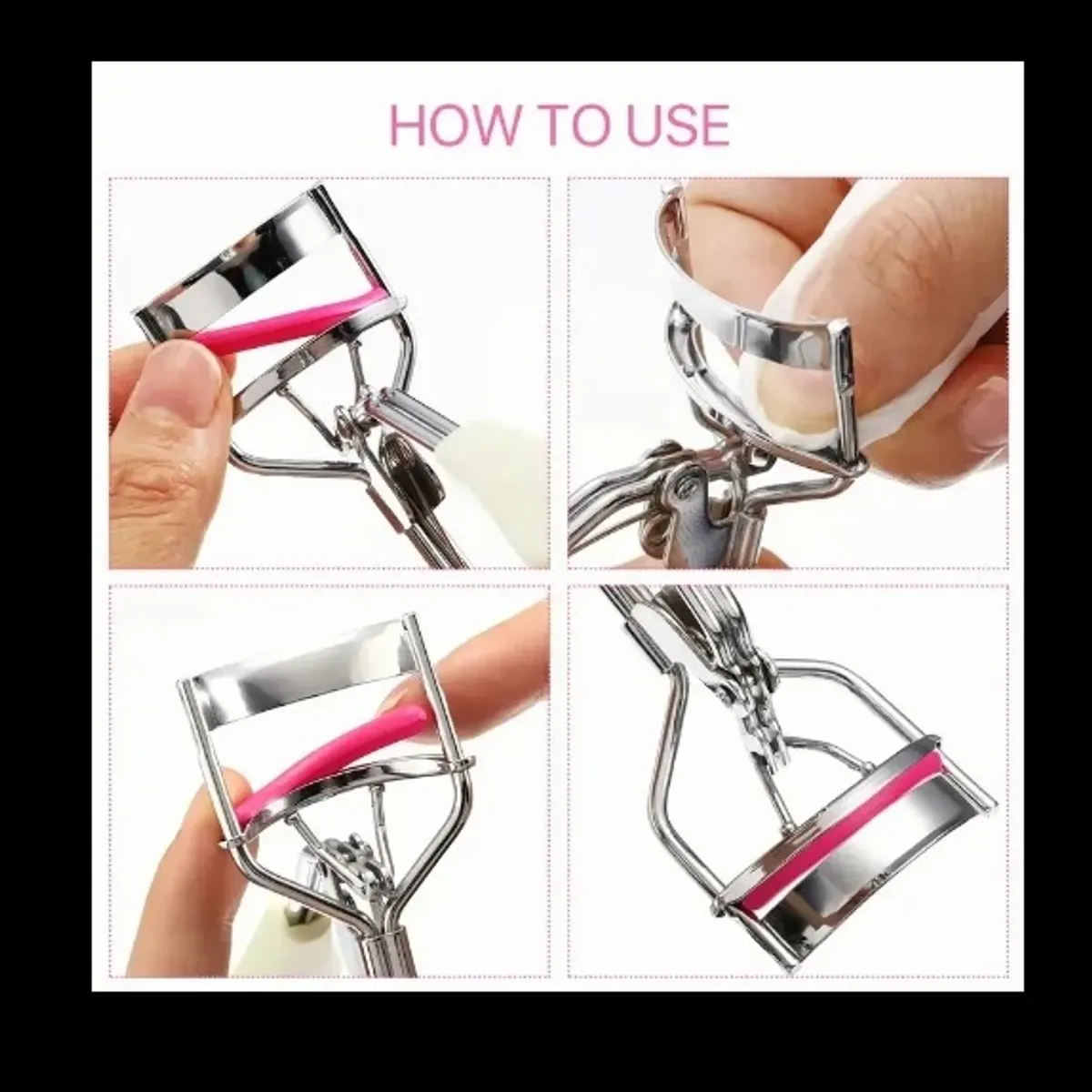 10 Silicone Replacement Pads for Eyelash Curlers.