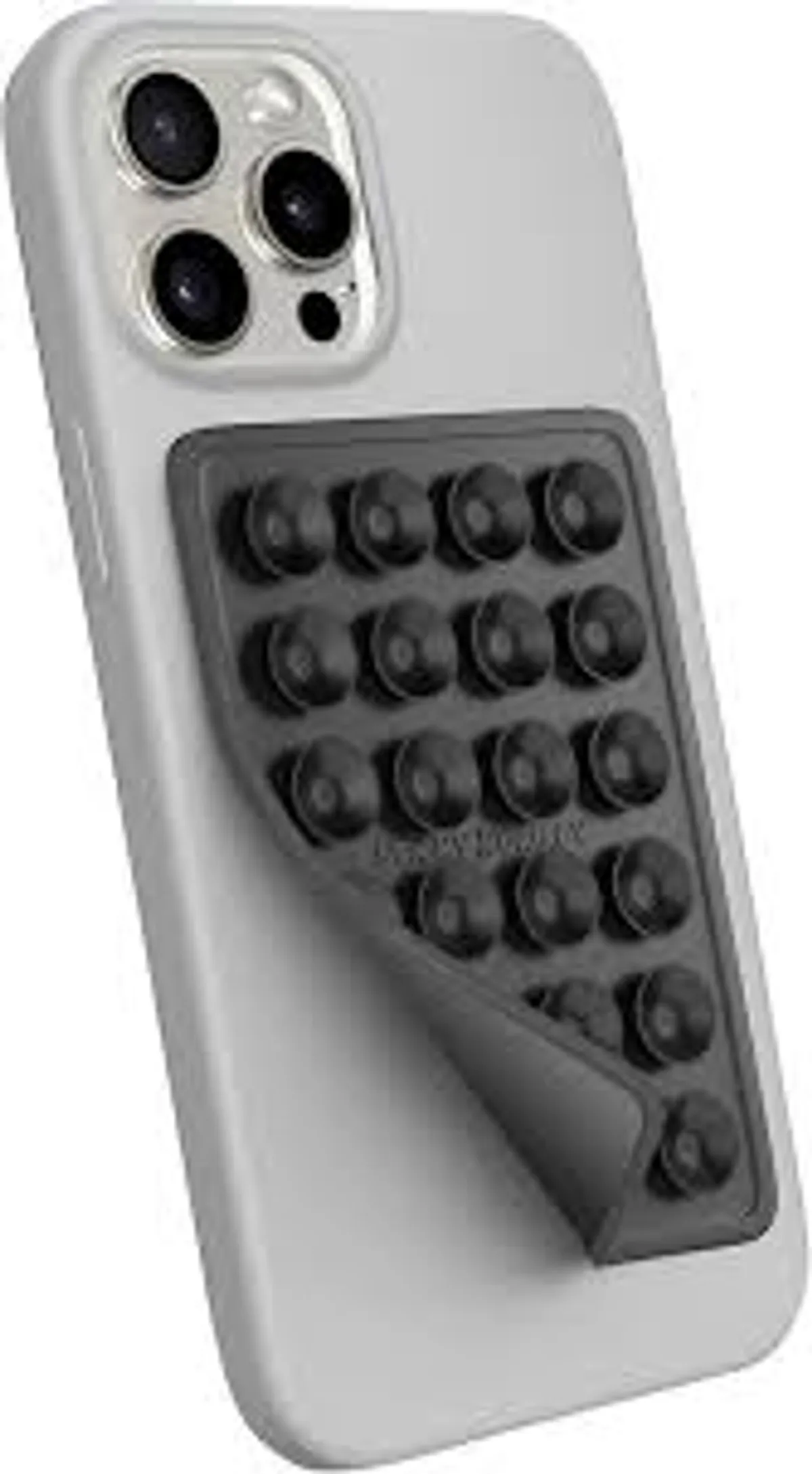 Silicone Suction Phone Grip, Black