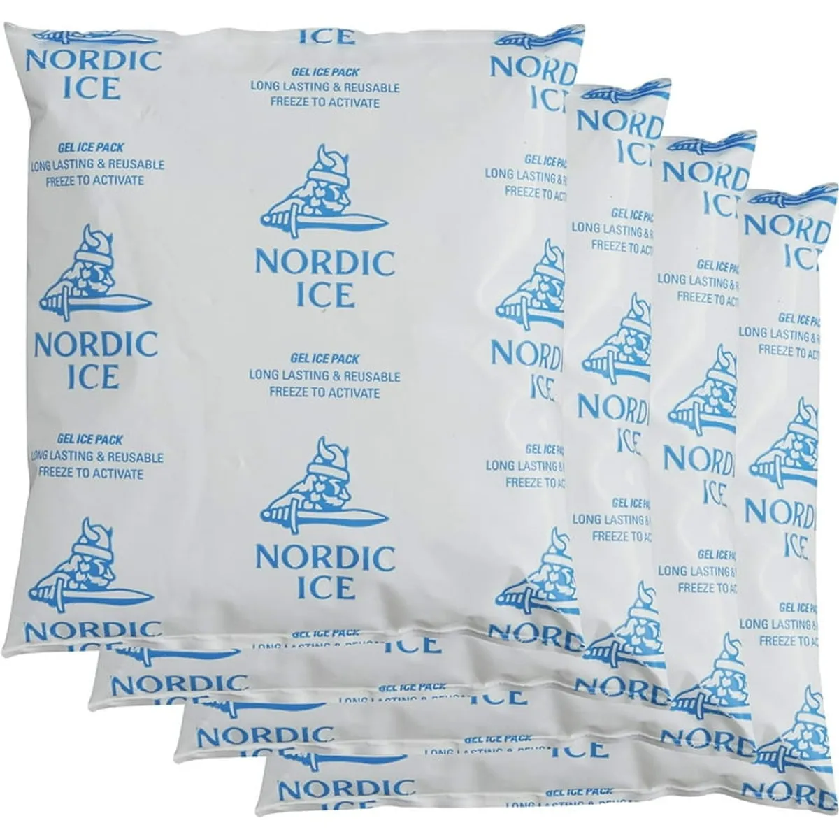 Nordic Ice Refrigerant Gel Pack, 1 X 5-1/2 X 6-1/2 In., 16 Oz. Pack, Poly Gel