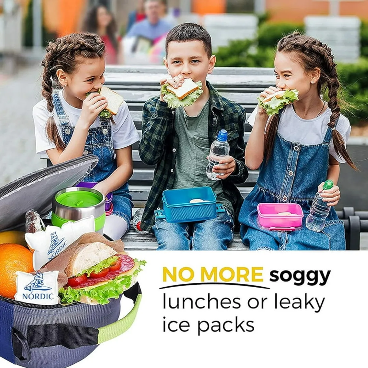 Nordic Ice Refrigerant Gel Pack, 1 X 5-1/2 X 6-1/2 In., 16 Oz. Pack, Poly Gel