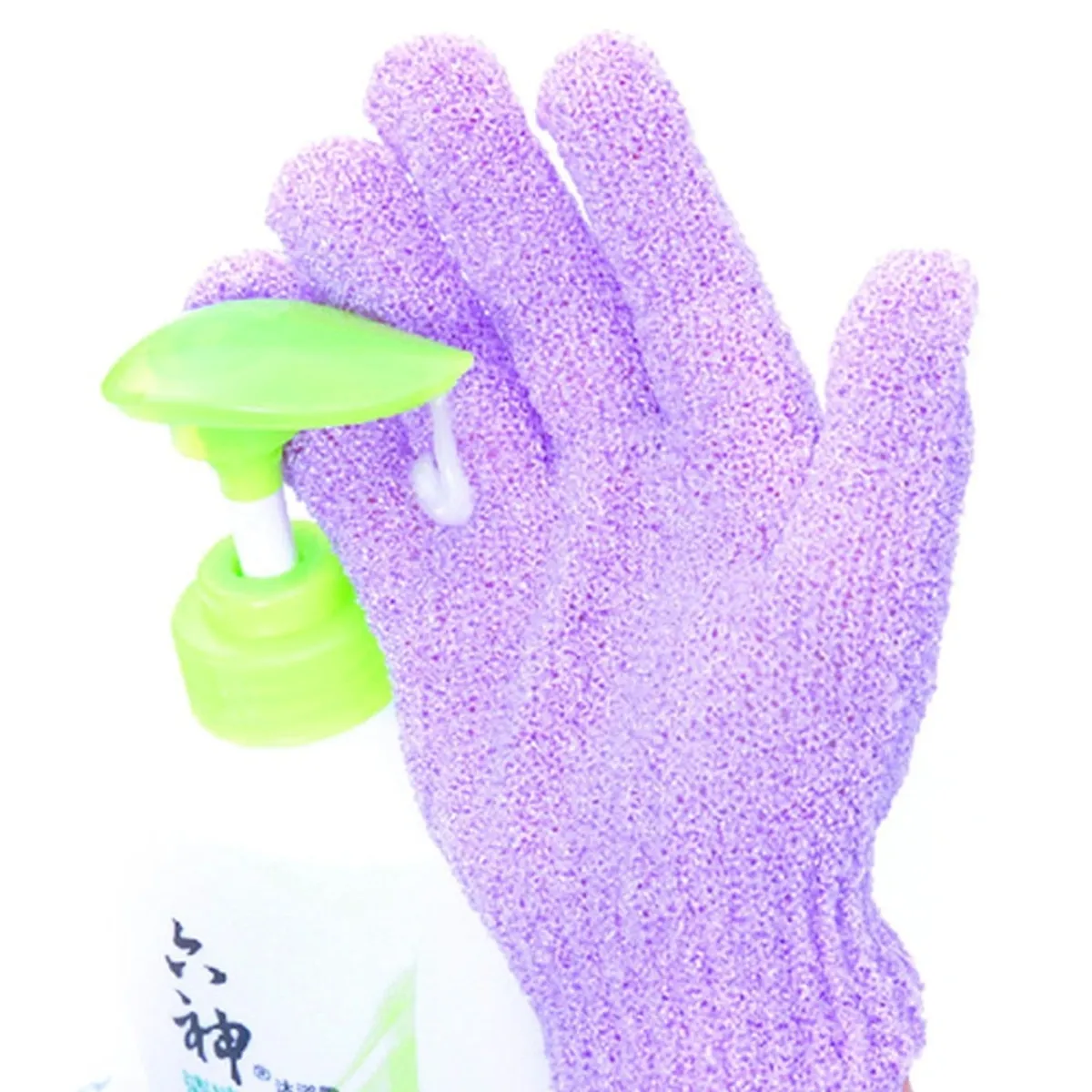 10 Pair Exfoliating Gloves for Shower, Hand Exfoliating Glove Body Scrubber Loofah