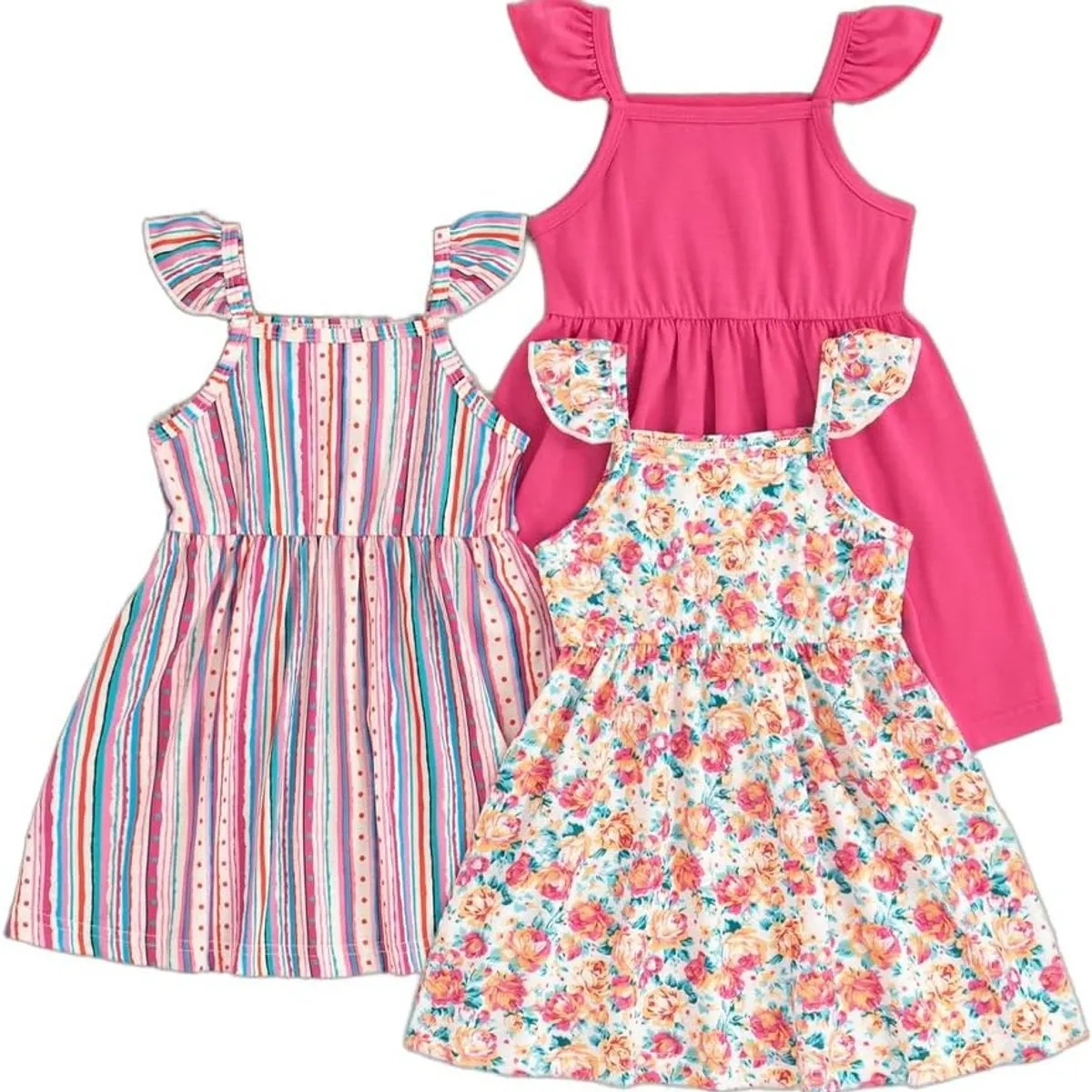 Girls Dresses Toddler Girls Dress 3-Pack - Size: 9-12M