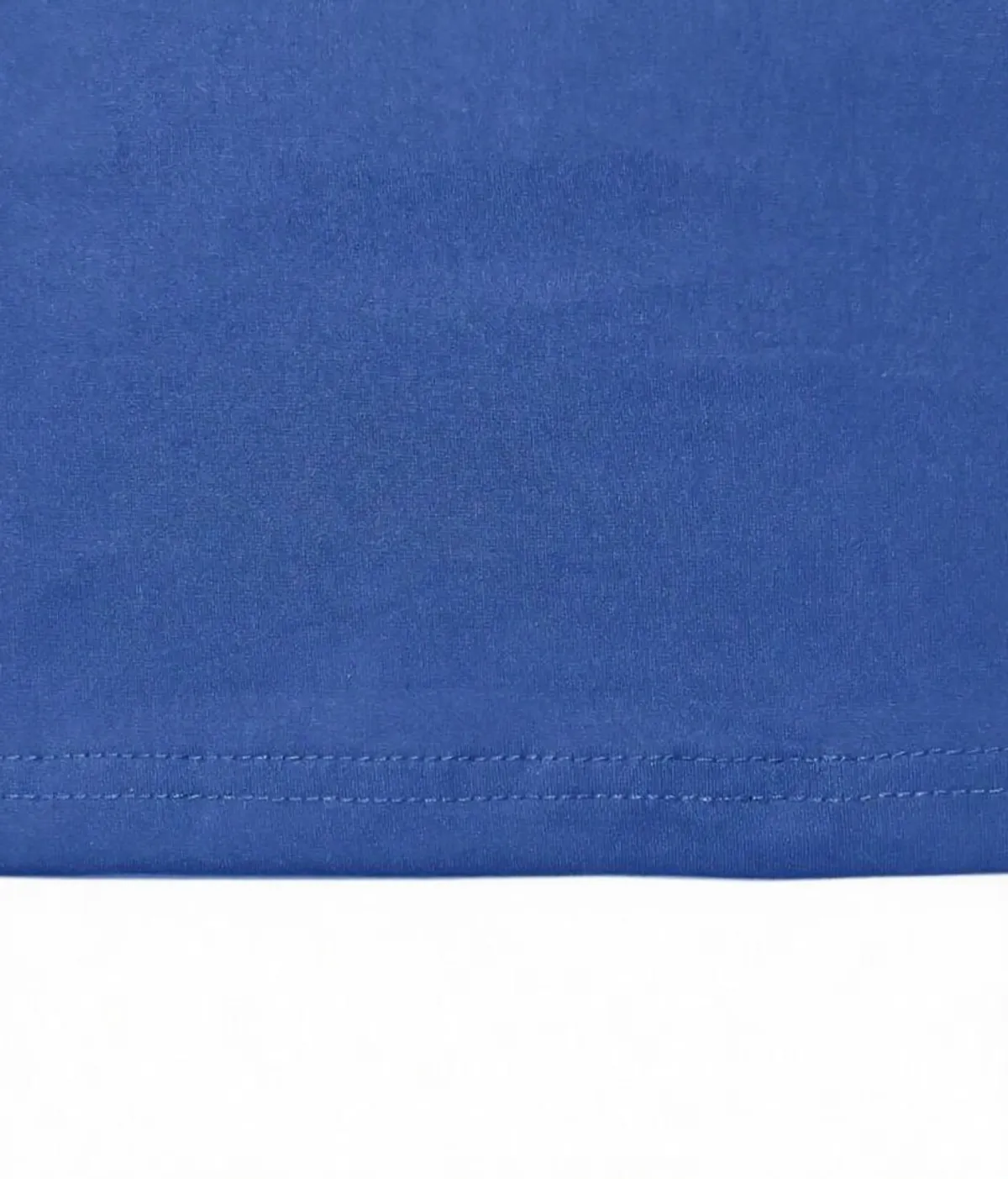 Blue Loose-Fitting Short Sleeve T-Shirt And Skinny Pants Two-Piece Set - Size L