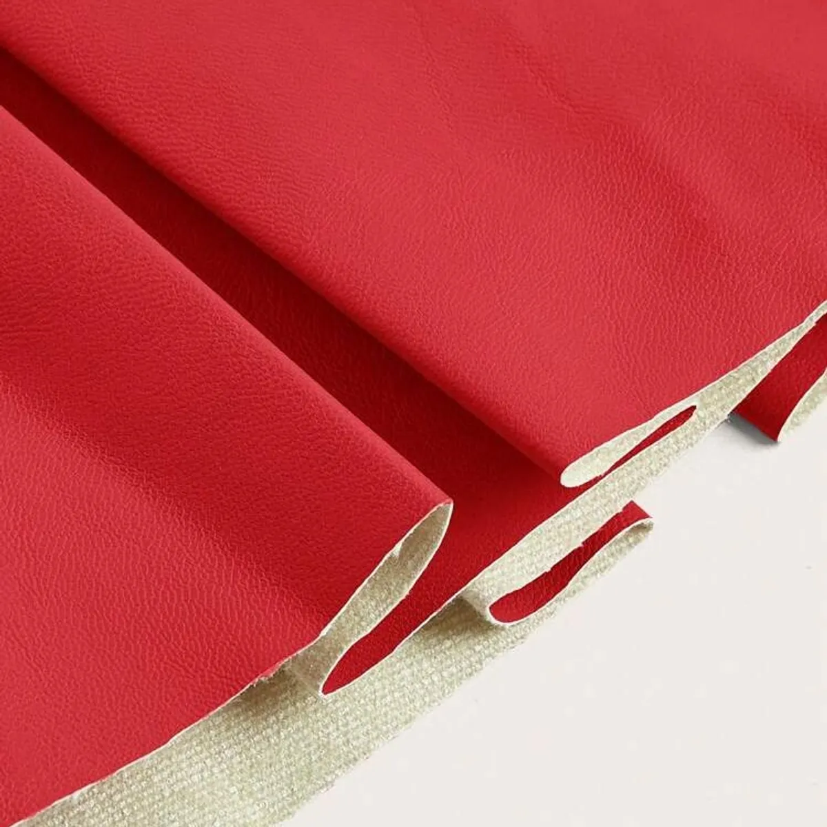 Solid PU Leather Pleated Mini Skirt-Size S