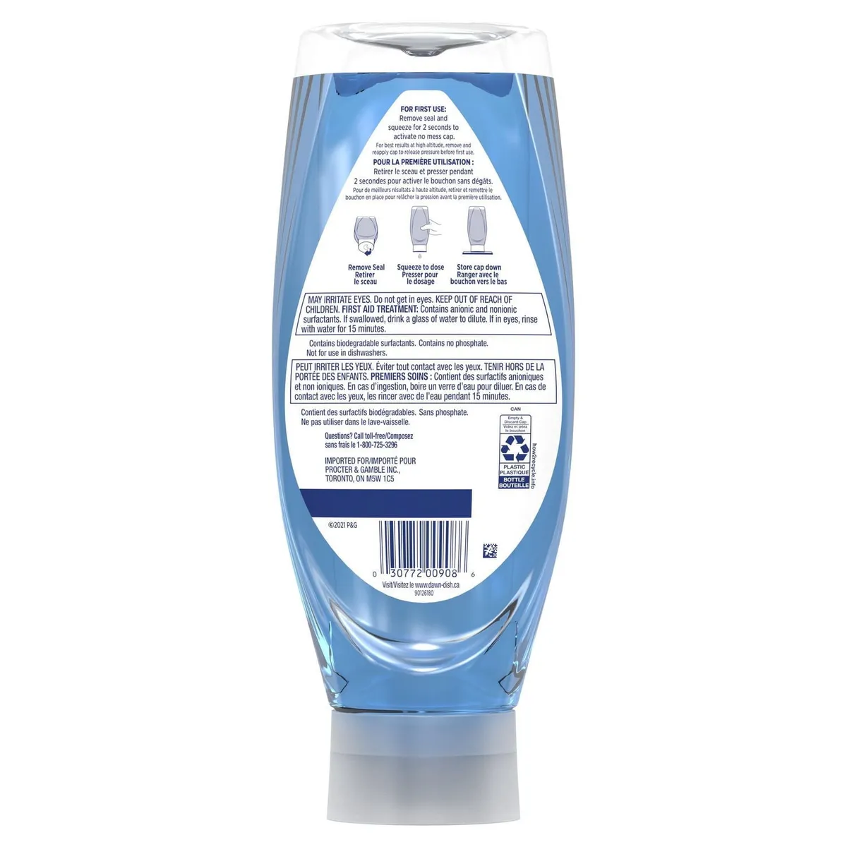 Dawn Ultra Concentre Dishwashing Liquid 650 ml