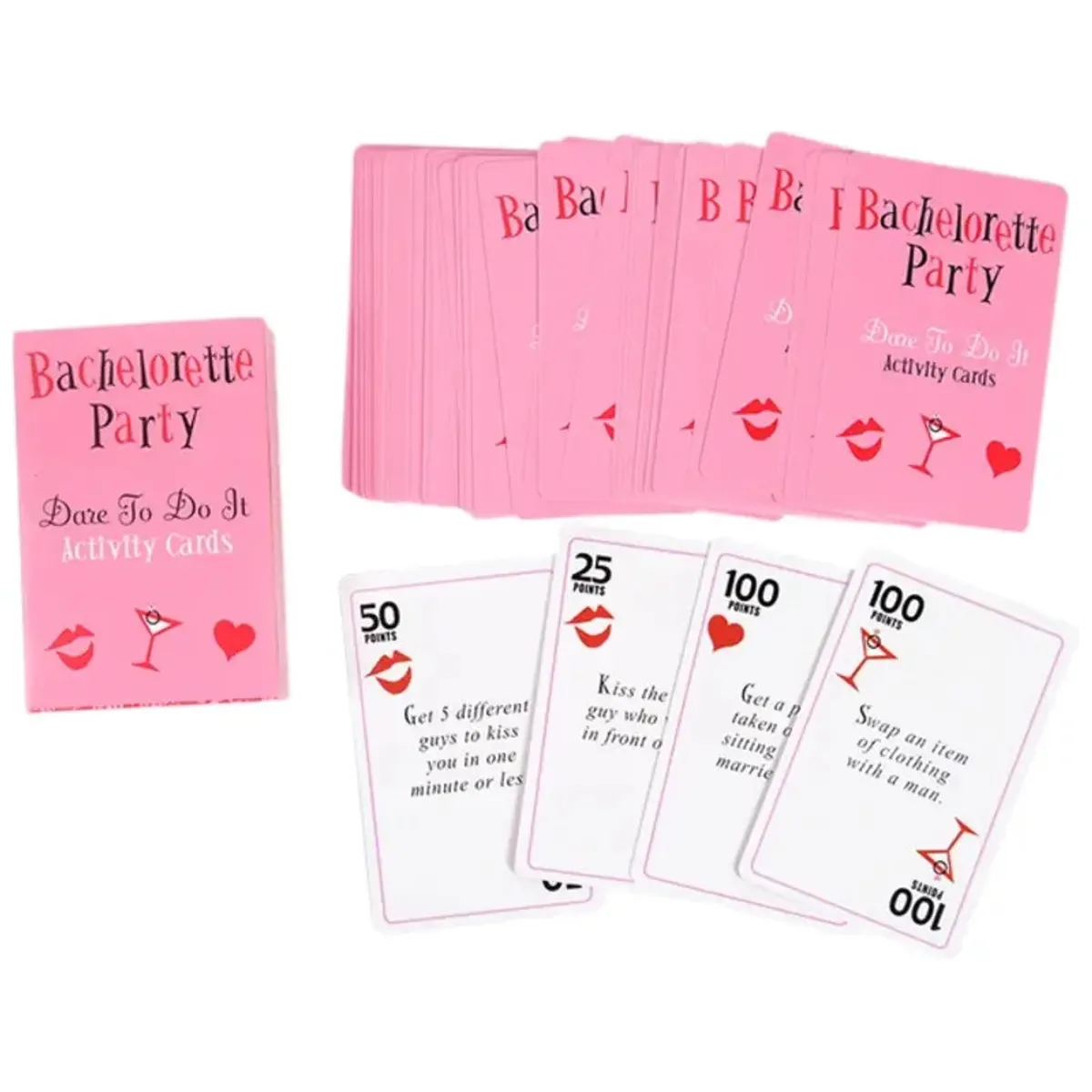 Bacherollete Party Activity Cards