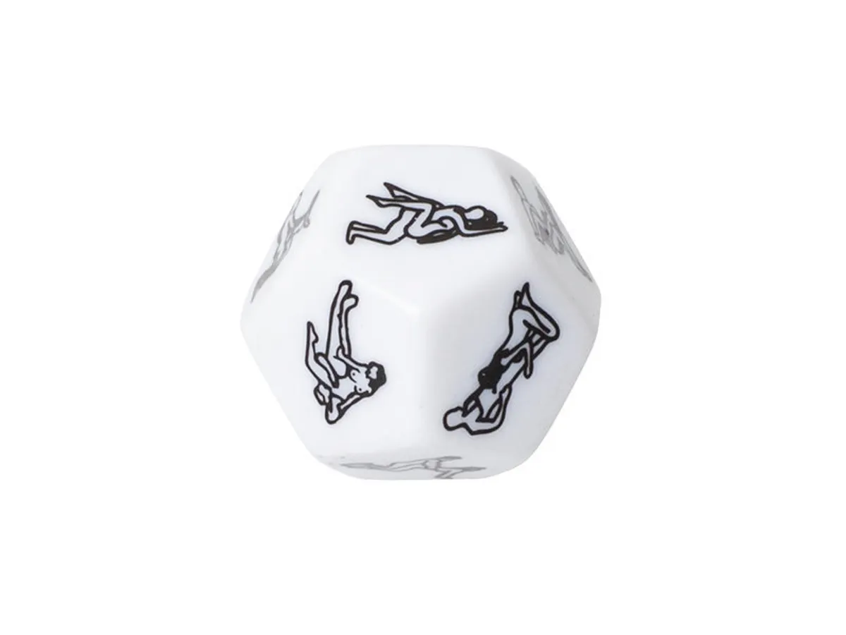 Sex Dice "Sex Position Dice", White