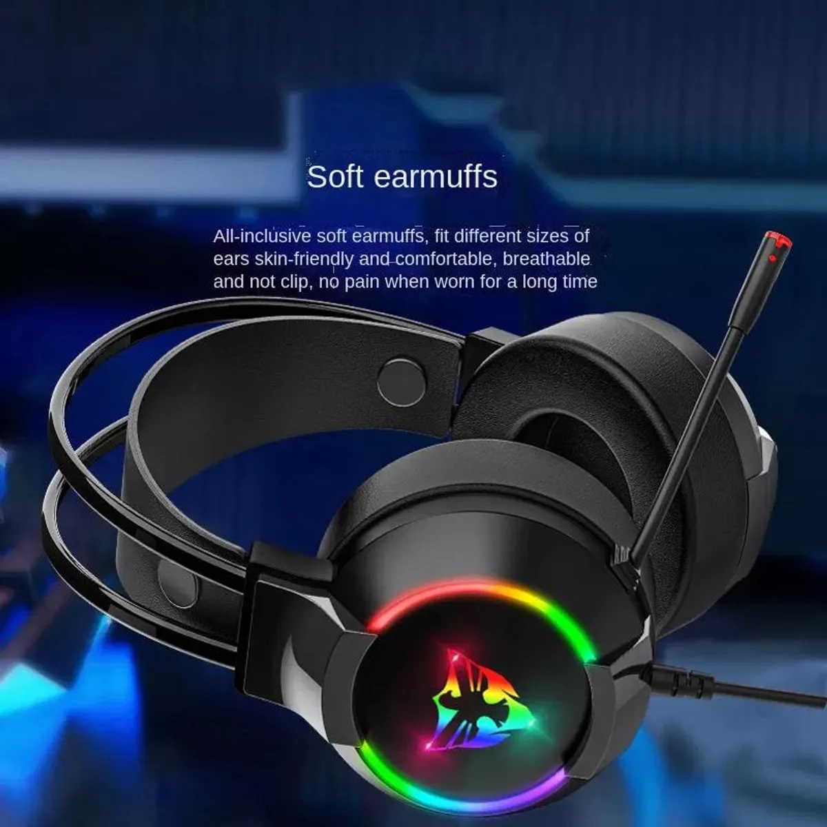 Noise-Cancelling Gaming Headset for Xbox,Playstation,PC