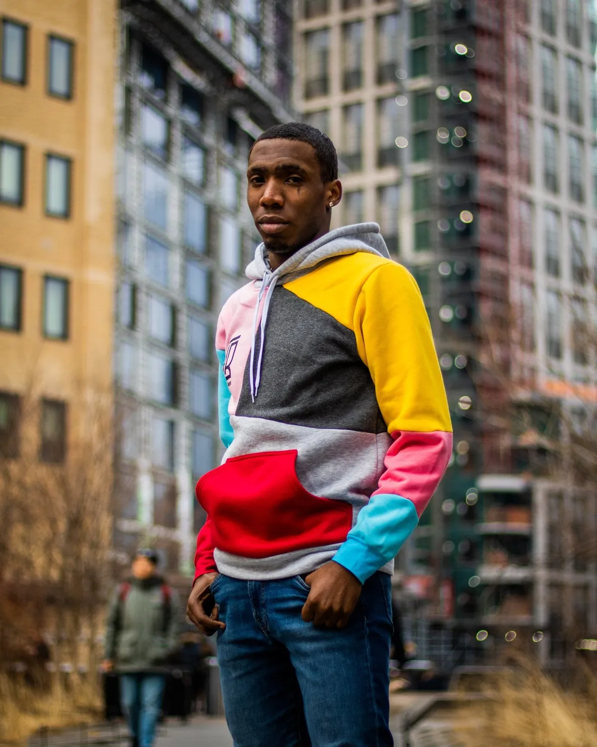 Color Block Pullover, 3XL