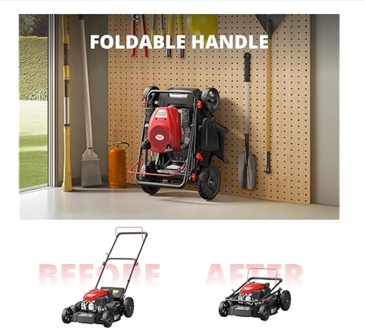 Gas Lawn Mower - AMERISUN 21"