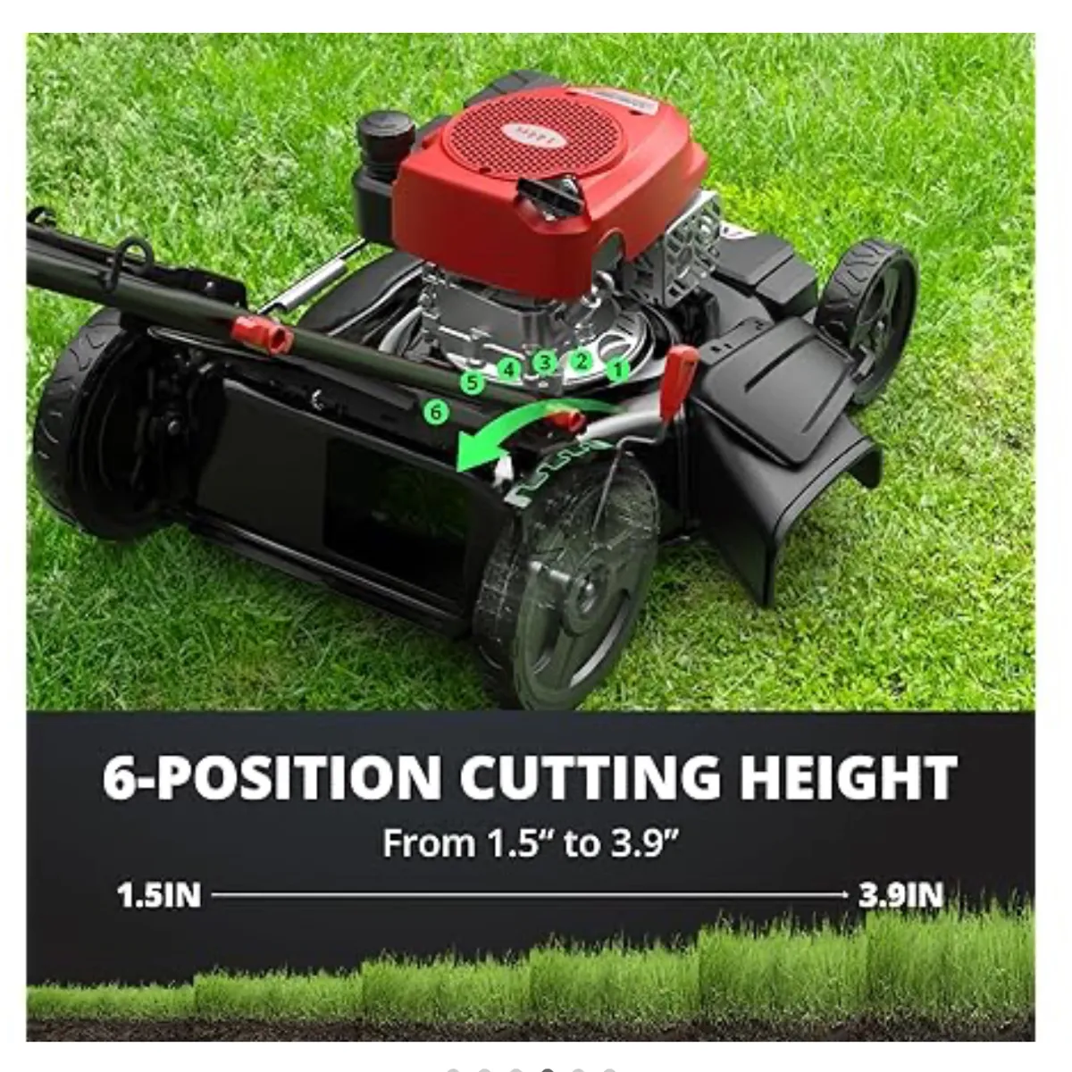 Gas Lawn Mower - AMERISUN 21"