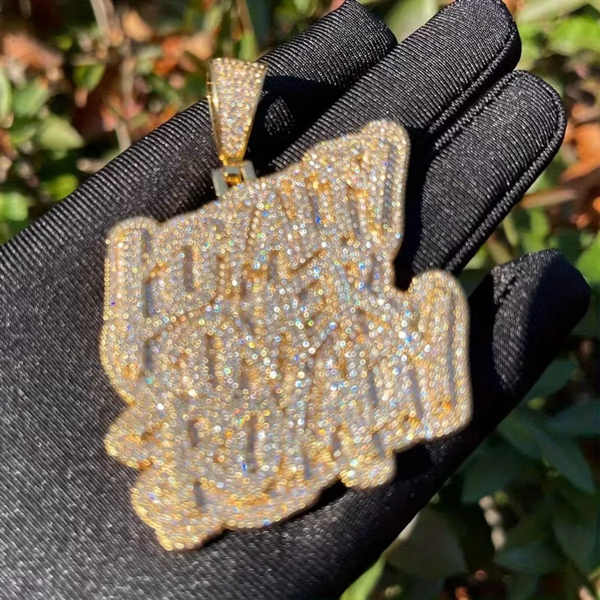 1 Pc Loyalty Over Royalty Gold Necklace