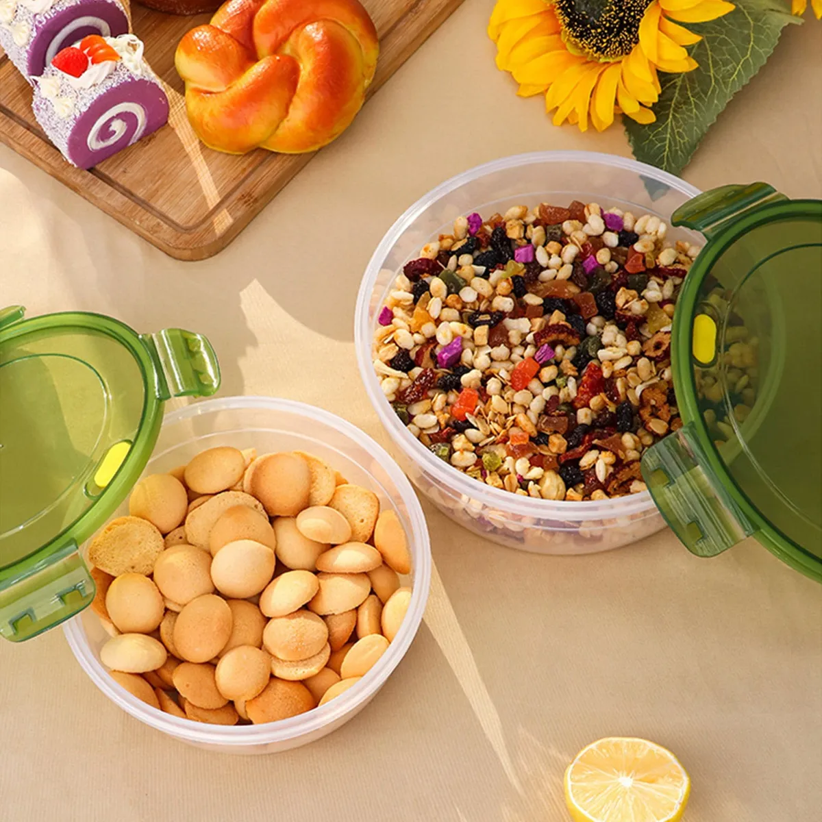 Round Food Storage Container