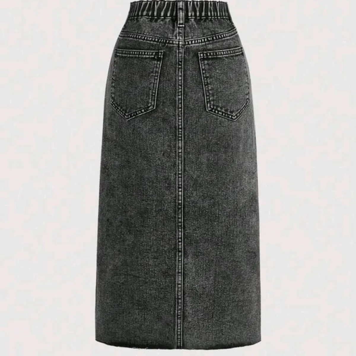 Girlism Teen Girl Split Hem Denim Skirt - Size: 12-13Y