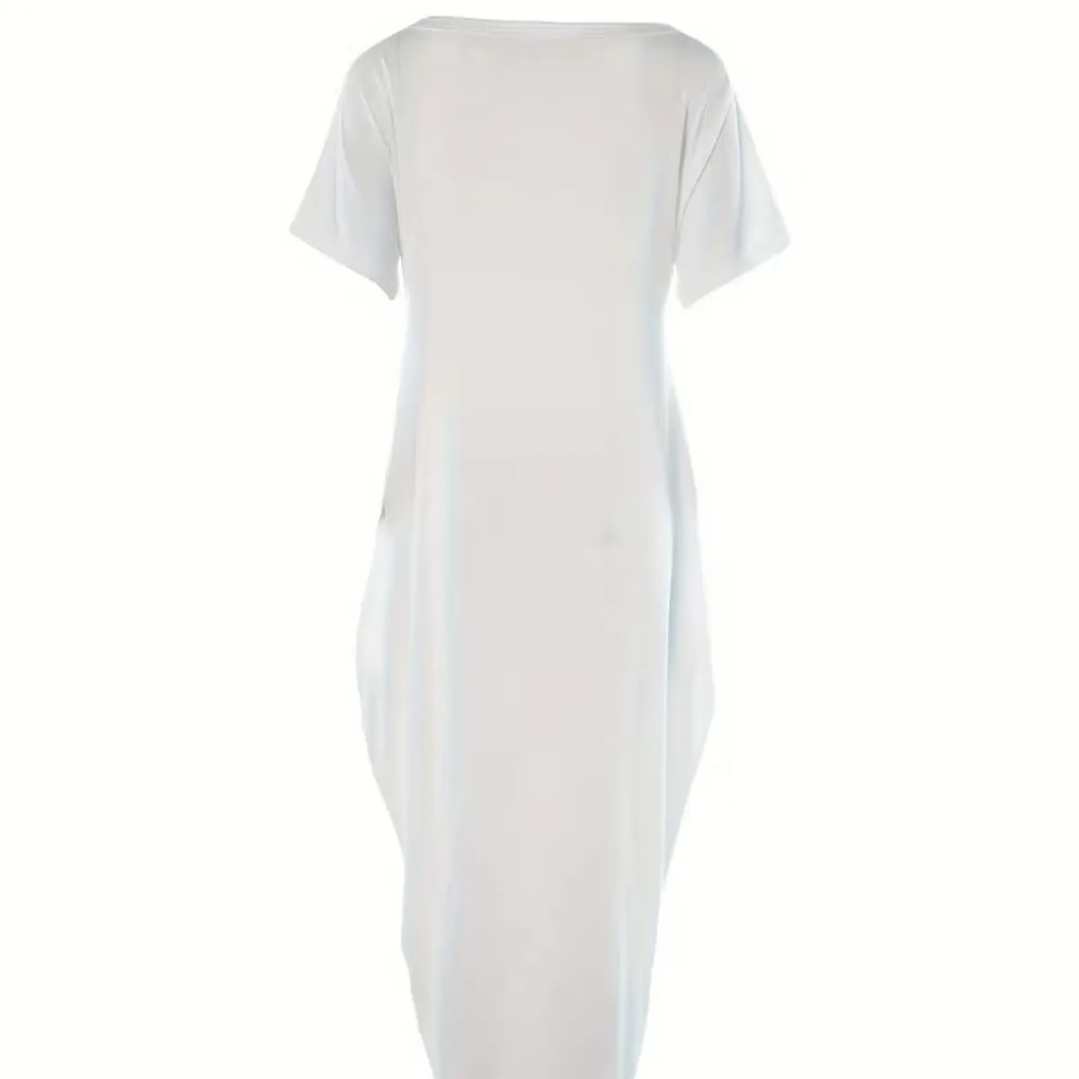 Women's White Long Dress - Size: 3XL