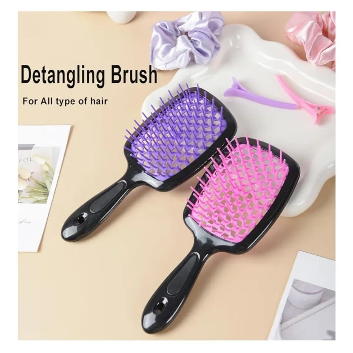 12 Pcs Hair Brush Set