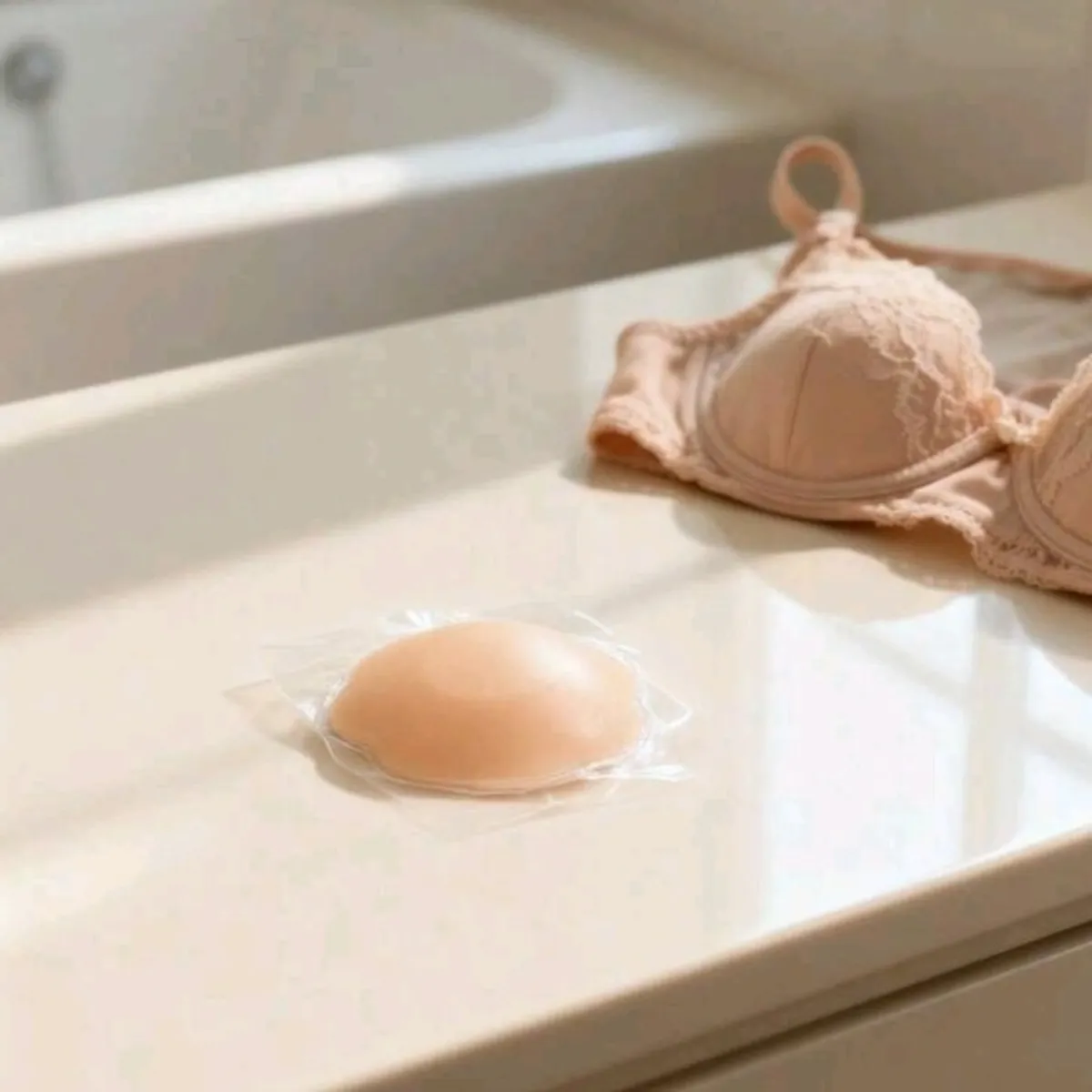8PCS Silicone Nipple Pad Invisible Adhesive Seamless