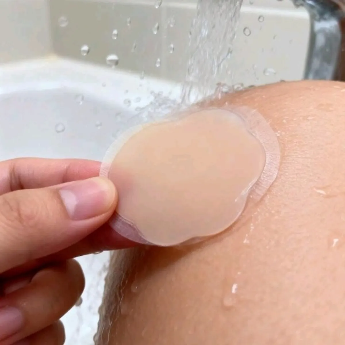 8PCS Silicone Nipple Pad Invisible Adhesive Seamless