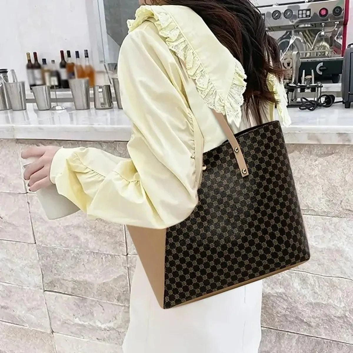 Womens Tote Bag Fashion Ladies Purse Shoulder Bags Tote Leather Bag Large Tote Bags