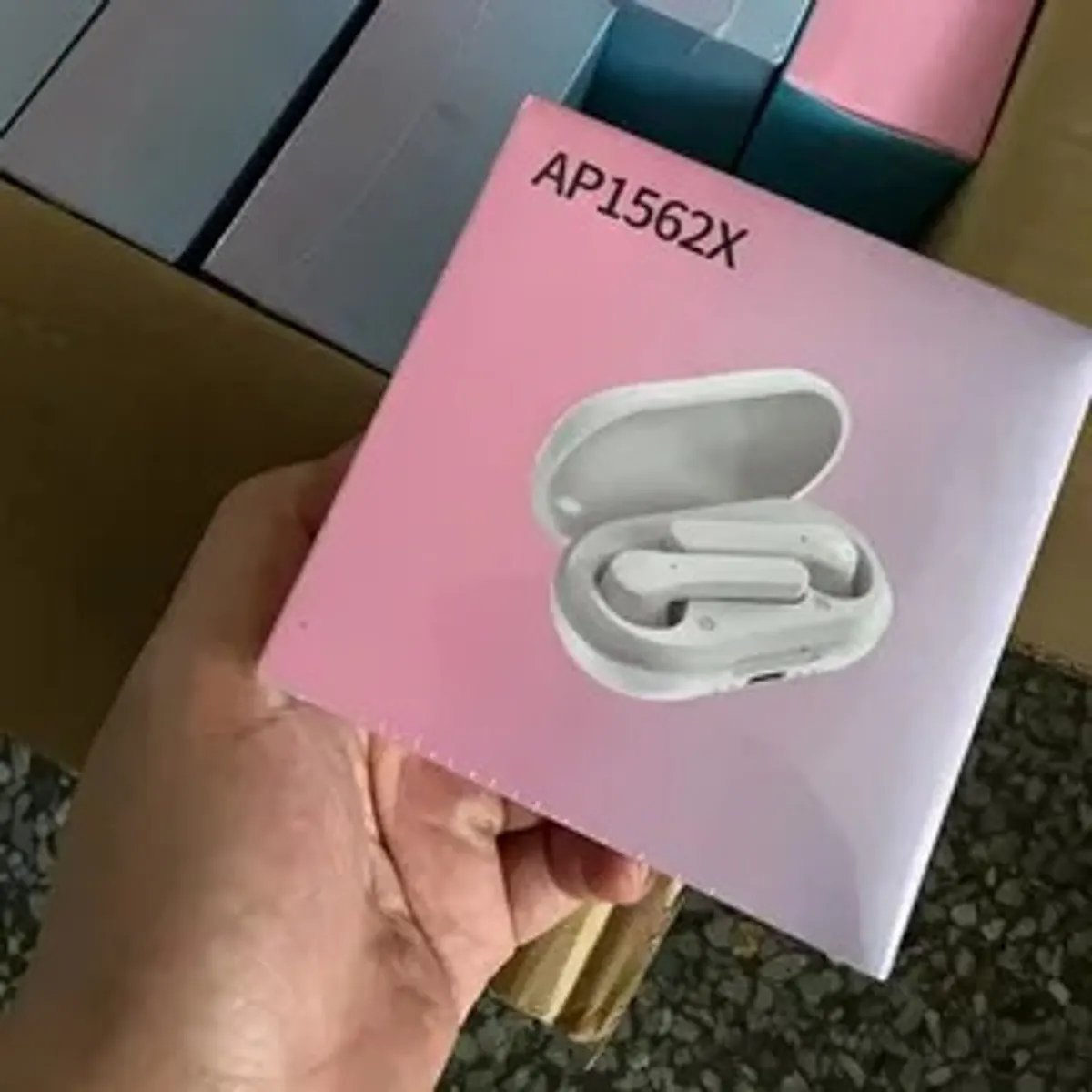 AP1562X Bluetooth Earphones TWS Wireless Headphones – White