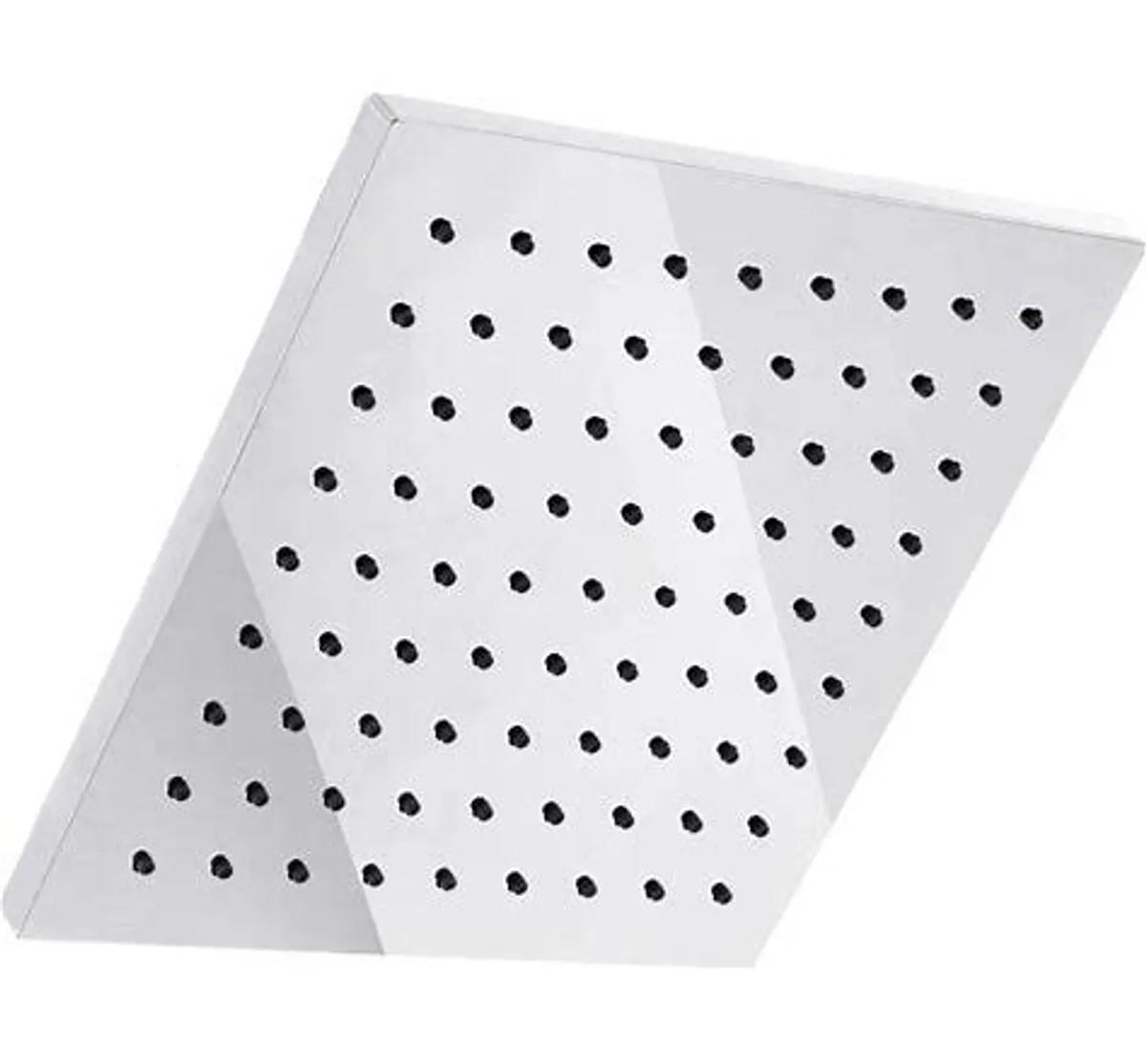 1-Spray Pattern 8 in. Single Wall Mount Fixed Rain Shower Head