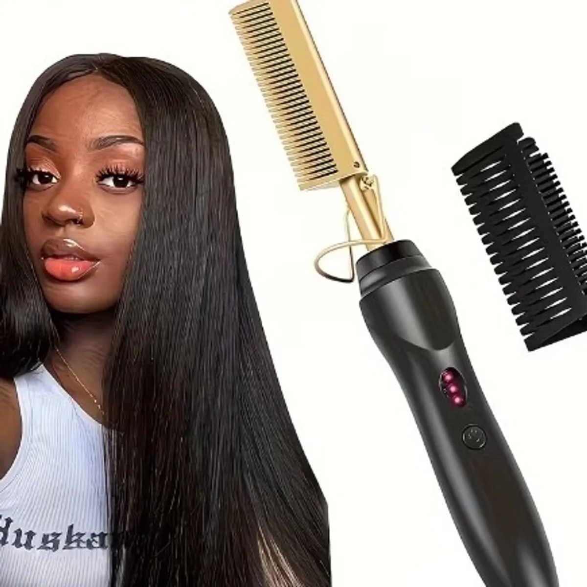 The Electric Straightening Comb