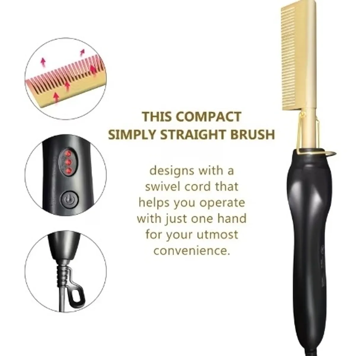 The Electric Straightening Comb