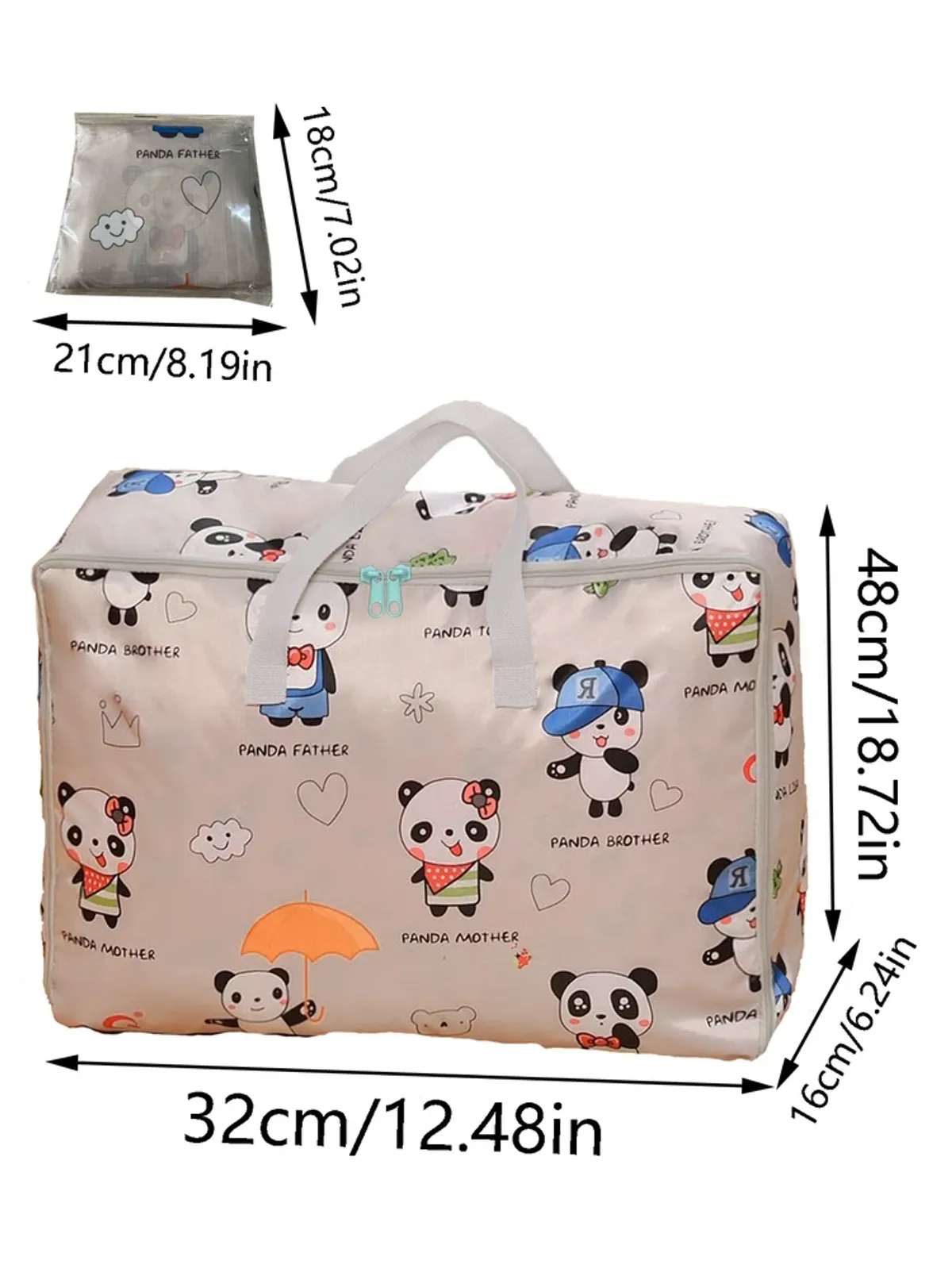 Foldable Large Capacity Travel Organizer Bag, Unisex Clothes Packing Cubes, Luggage Bag, Waterproof Backpack For Women